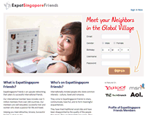 Tablet Screenshot of expatsingapore.meta4-group.com